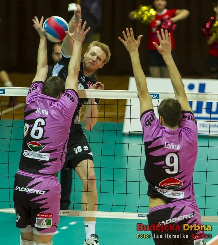 VK Jihostroj České Budějovice - Volejbalový oddíl Příbram 3:2
