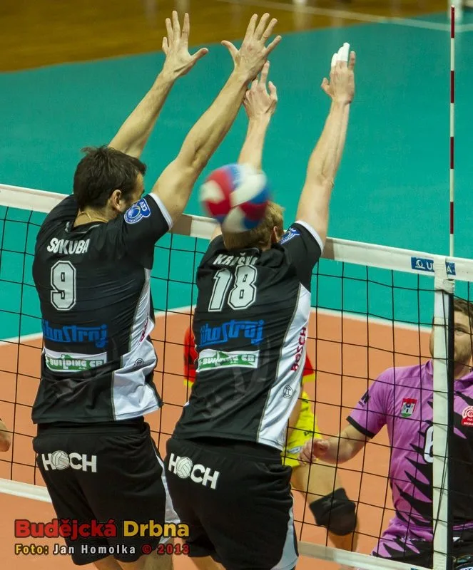 VK Jihostroj České Budějovice - Volejbalový oddíl Příbram 3:2