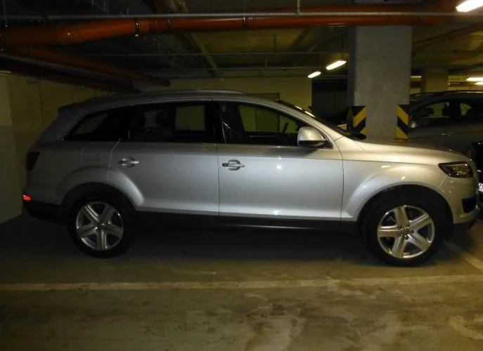 Zajištěný vůz značky Audi
