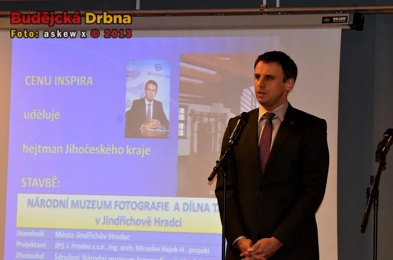 Slavnostním udílení cen PRESTA Jižní Čechy 2010 - 2012