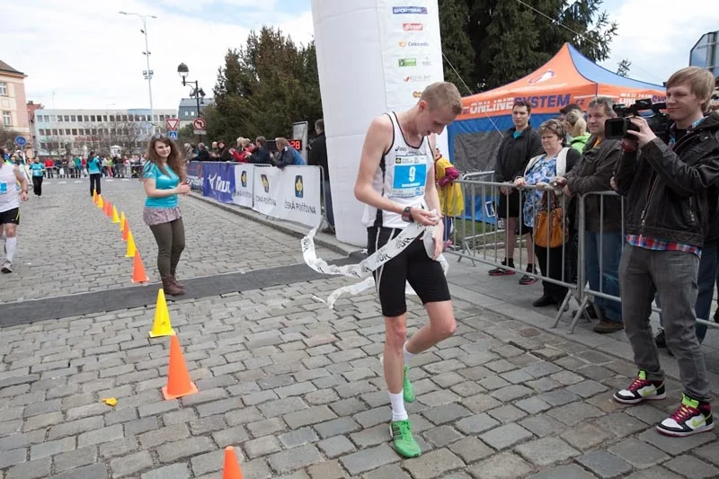 Vítěz budějcké RunTour Roman Rudolecký
