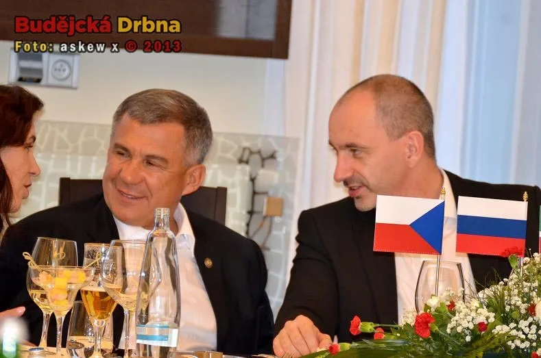 Rustam Nurgalijevič Minnichanov s Martinem Kubou