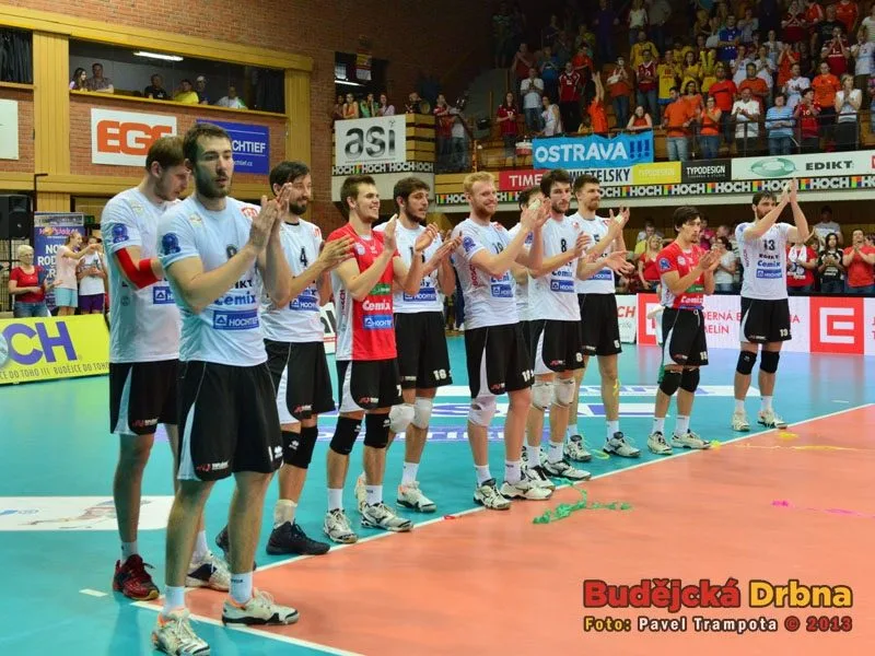 VK Jihostroj České Budějovice - VK Ostrava 3:1