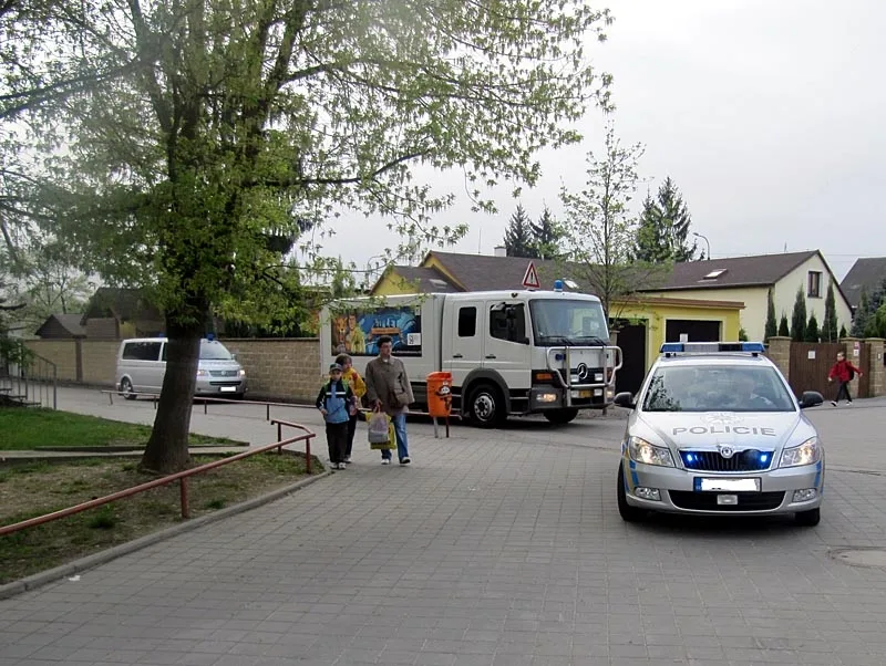 Roadshow České národní banky na budějcké Základní škole Oskara Nedbala