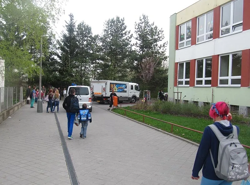 Roadshow České národní banky na budějcké Základní škole Oskara Nedbala
