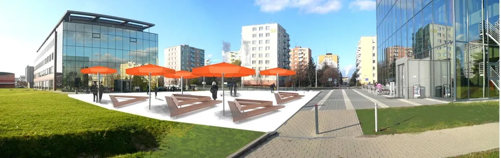 Vizualizace nového kampusu