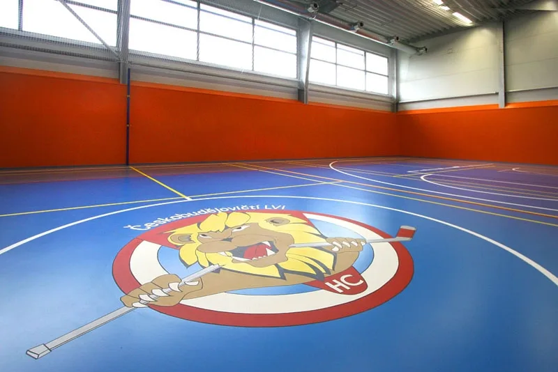 Sportovní hala v HOKEJOVÉM CENTRU POUZAR