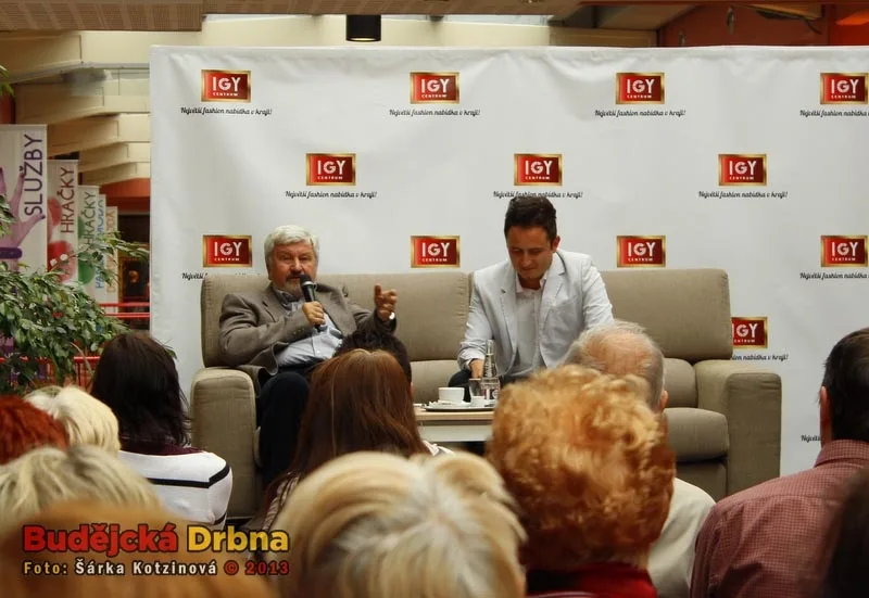 Talk show s Janem Cimickým v IGY centru