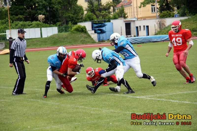 Budweis Hellboys - Warriors Karlovy Vary 35:0