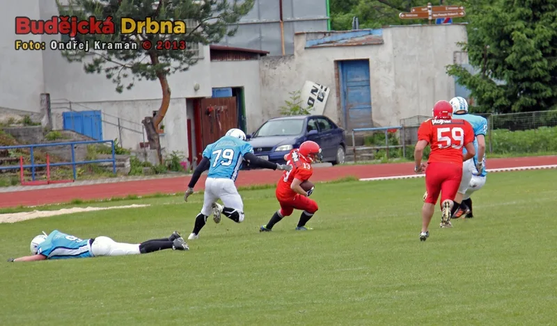Budweis Hellboys - Warriors Karlovy Vary 35:0