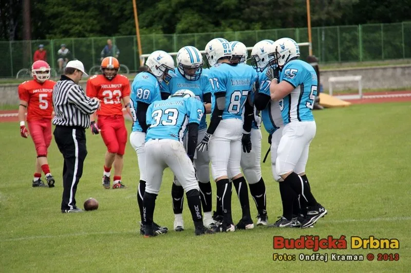 Budweis Hellboys - Warriors Karlovy Vary 35:0