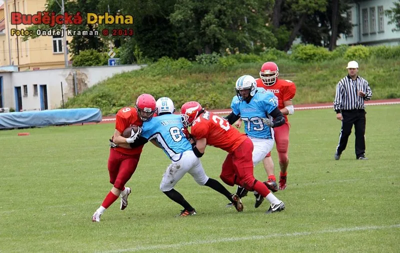 Budweis Hellboys - Warriors Karlovy Vary 35:0