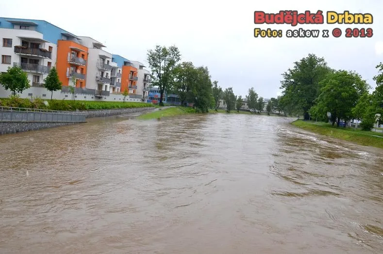U Lučního jezu v pondělí ráno