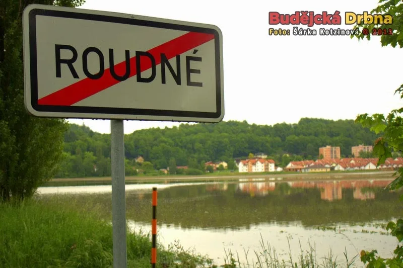 Zaplavené pole mezi Roudným a Vidovem