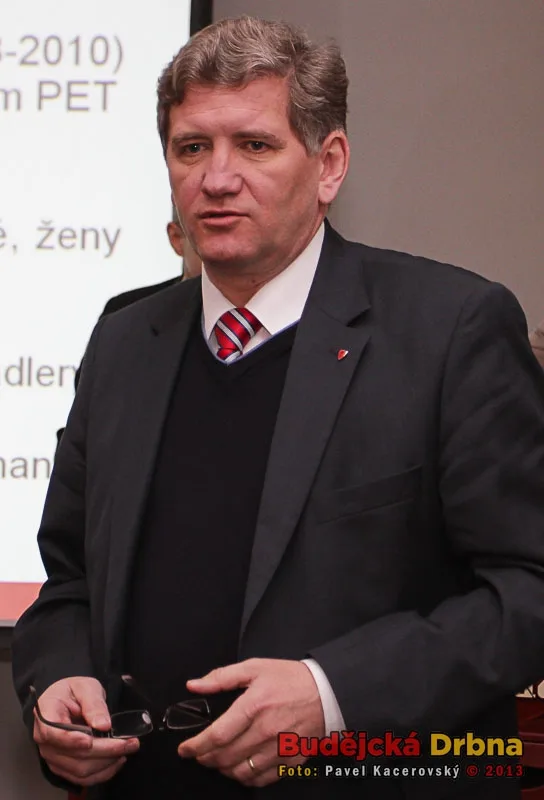 Ředitel pivovaru Budějovický Budvar Jiří Boček