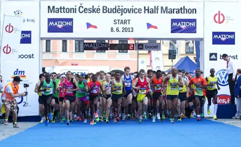 Start před budějckou radnicí