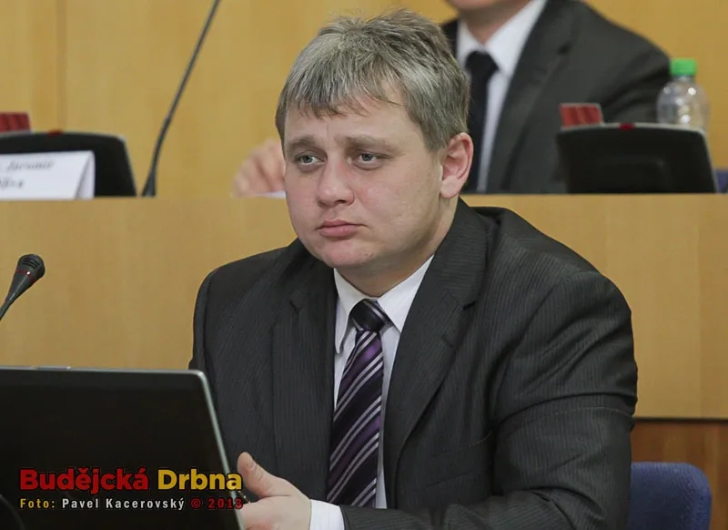 První náměstek primátora Českých Budějovic Miroslav Joch