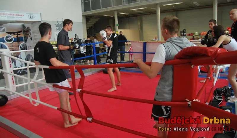 Ukázka bojových umění školou Gladiators gym