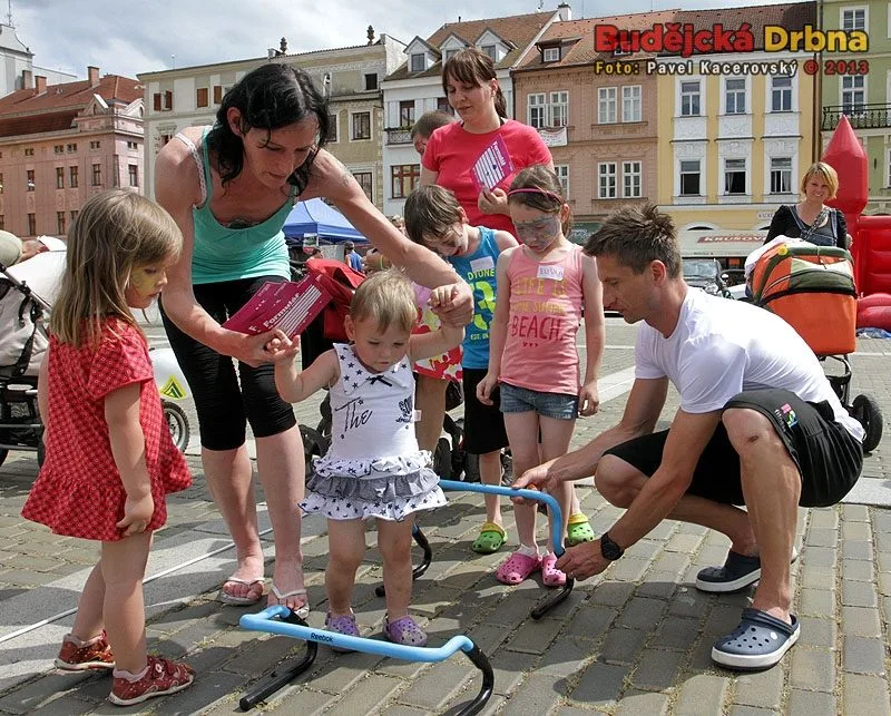 Stanoviště Fitness 14 na charitativní stezce pro děti