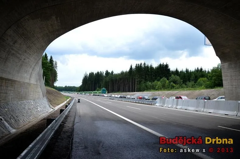 Nový úsek dálnice D3