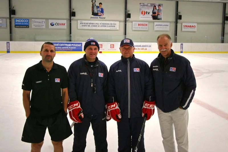 Slavomír Lener, Jiří Lála, Robert Reichel a Luboš Rob. Foto Petr Vojč