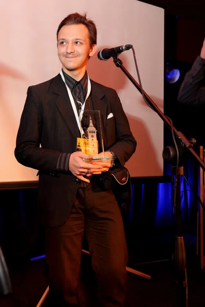 Jakub Kadera si odnesl cenu za nejlepší herecký výkon ve filmu ve filmu Gloom