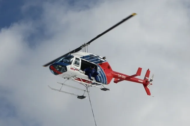 Helikoptéra Zdravotnické záchrané služby Jihočeského kraje
