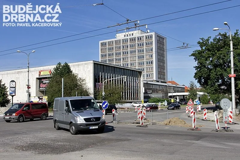 Rekonstrukce křižovatky Mánesova - Lidická