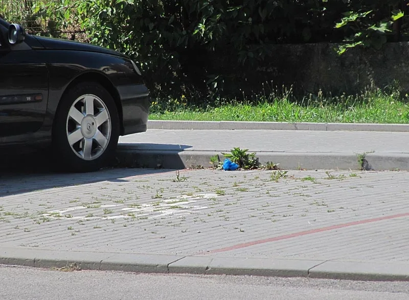Podezřelý předmět byl v modrém sáčku