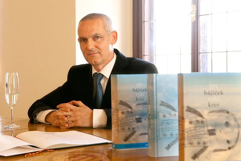 Jiří Hájíček a jeho román Rybí krev