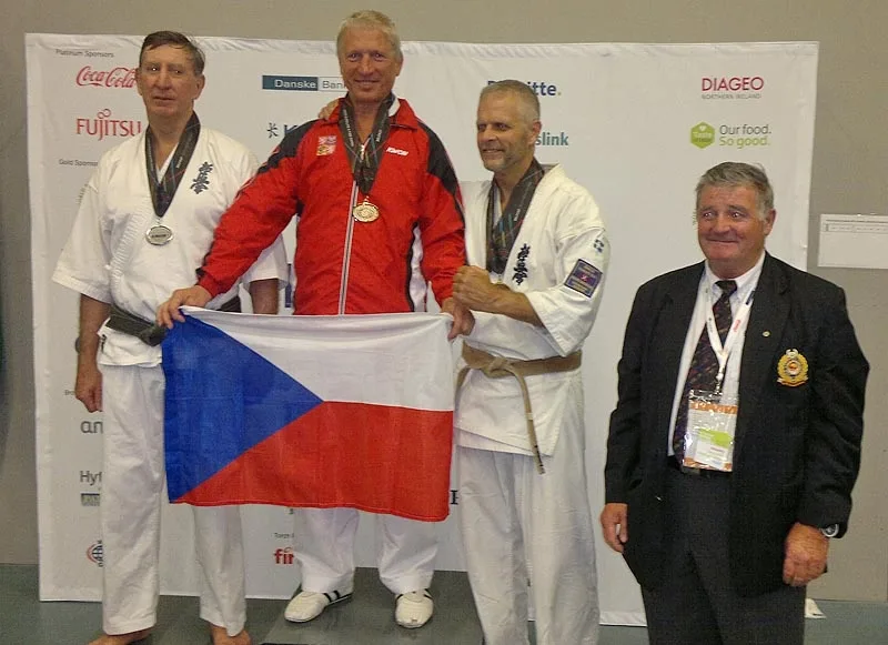 Jiří Faktor zvítězil v disciplíně kumite