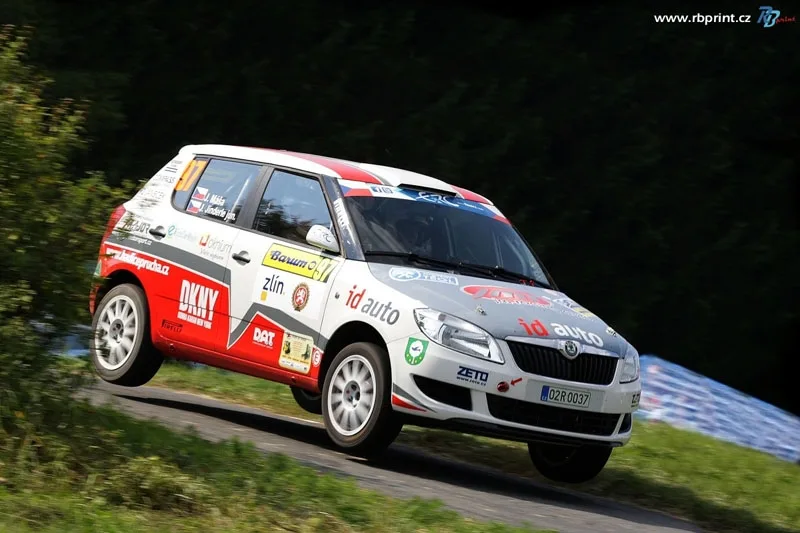 Jiří Máša - Jan Jinderle junior (Škoda Fabia R2)