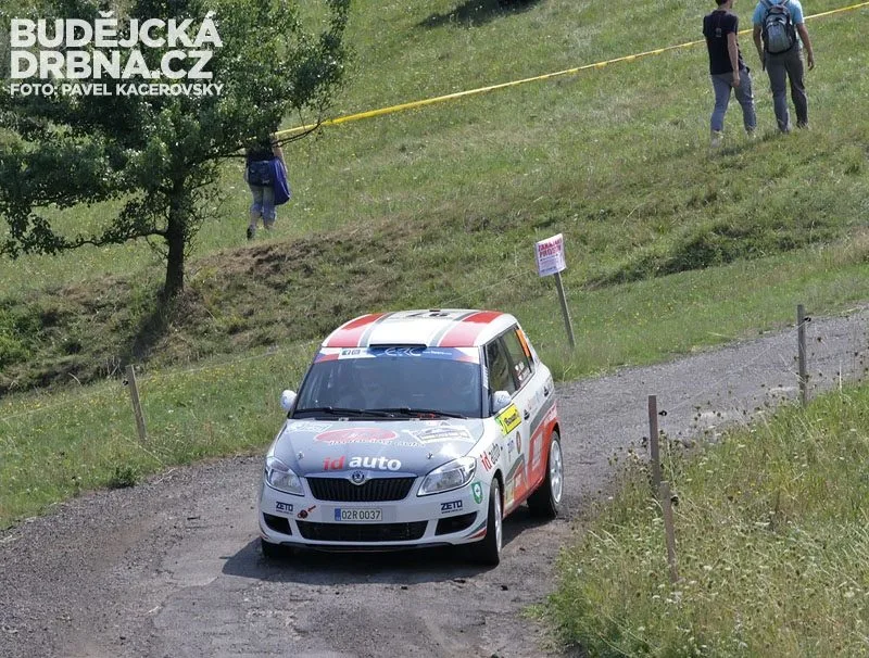 Jiří Máša - Jan Jinderle junior (Škoda Fabia R2)