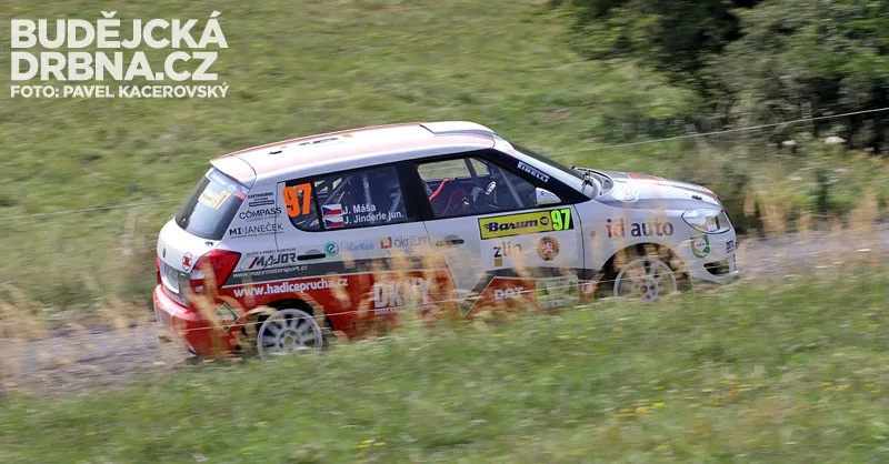 Jiří Máša - Jan Jinderle junior (Škoda Fabia R2)