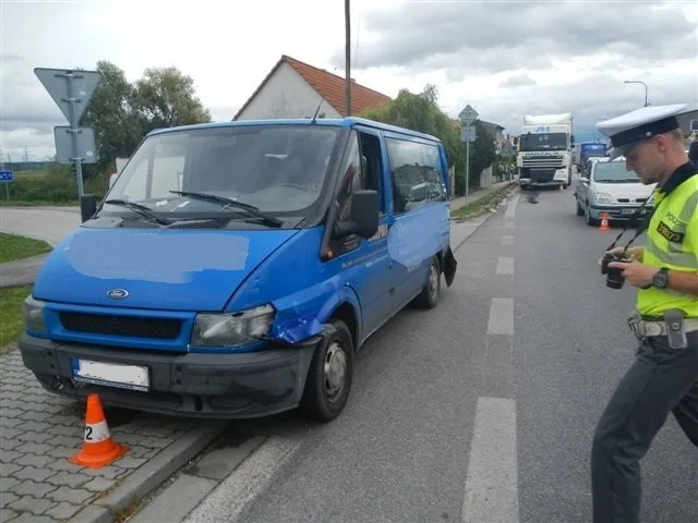 Pondělní nehoda v Dasném