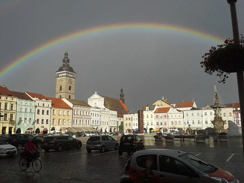 Náměstí Přemysla Otakara II. Foto Jaroslav Hrubý