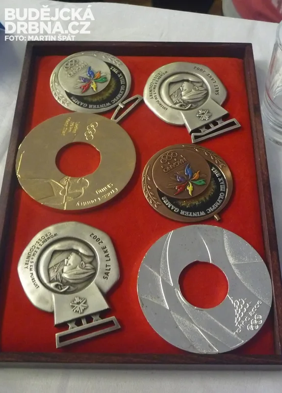 Sbírka olympijských medailí Kateřiny Neumannové