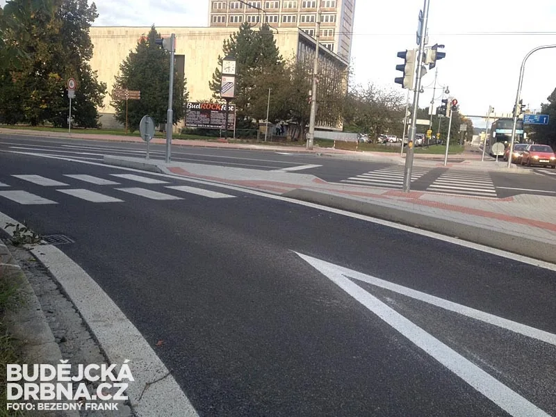 Křižovatka Lidická - Mánesova