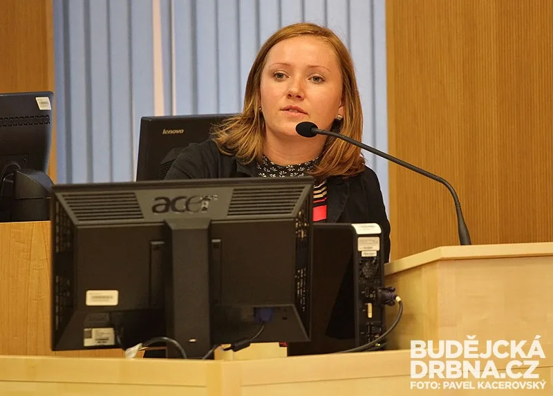 Přednášející Martina Baranová ze společnosti PROCES