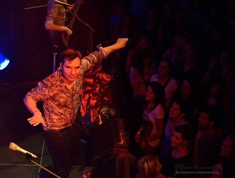 Kapela MIG 21 a její frontman Jiří Macháček