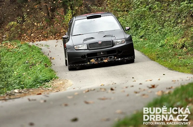 Škoda Fabia WRC v akci