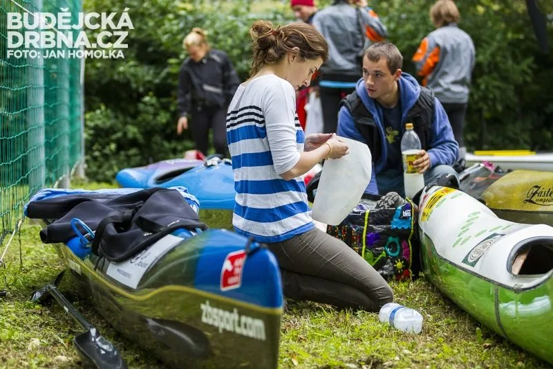 Příprava před závodem
