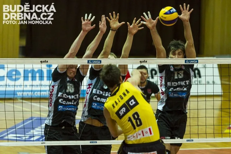 VK Jihostroj České Budějovice - Volejbal Brno 3:1
