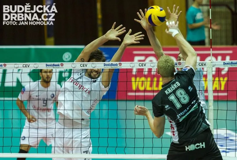 VK Jihostroj České Budějovice - Paris Volley 1:3
