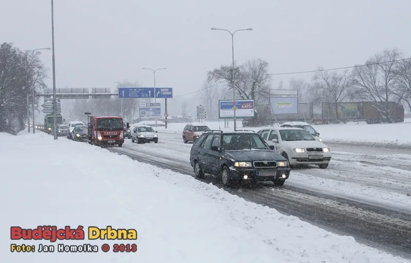 Lednová kalamita v Budějcích