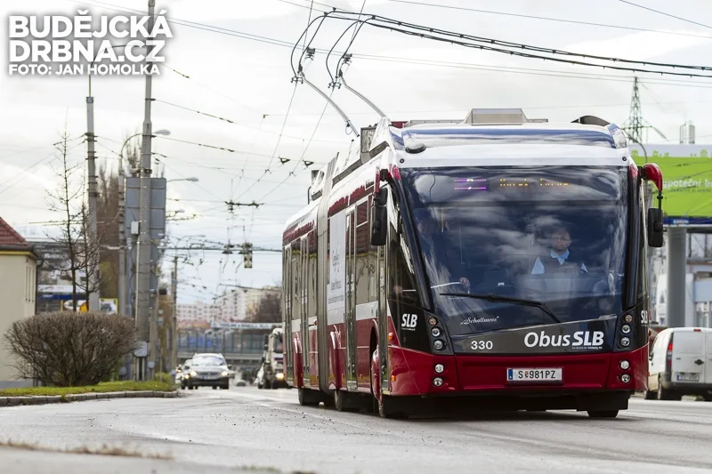 Trolejbus MetroStyle v Českých Budějovích