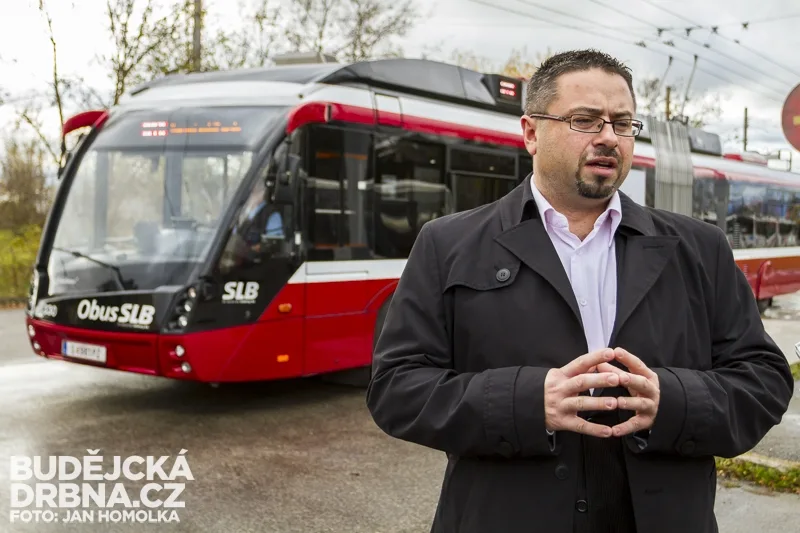 Místopředseda představenstva Dopravního podniku města České Budějovice Slavoj Dolejš