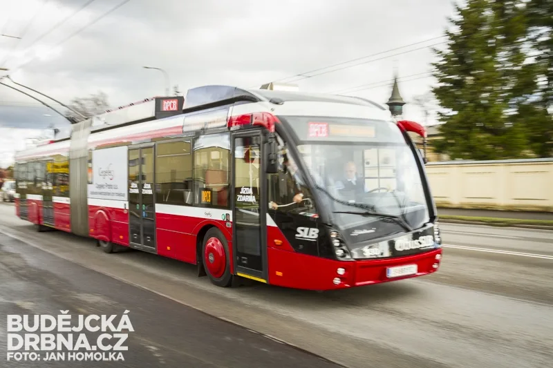 Trolejbus MetroStyle v Českých Budějovích