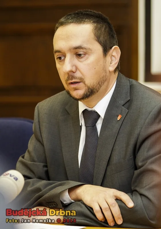 Primátor Českých Budějovic Juraj Thoma