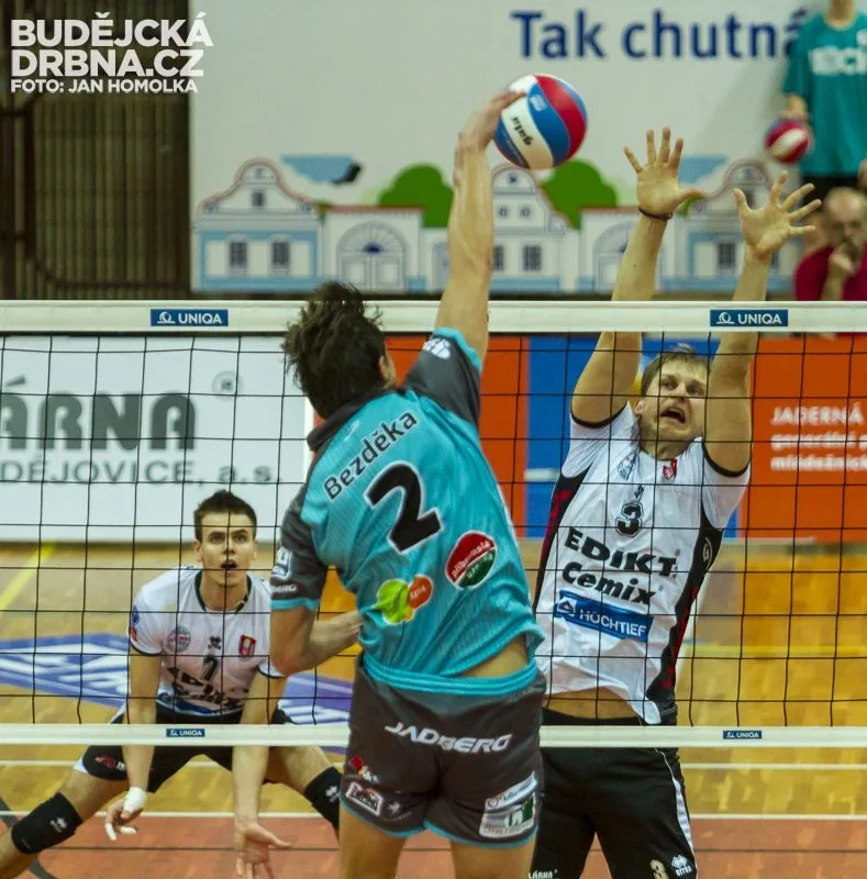 VK Jihostroj České Budějovice - Euro Sitex Příbram 3:1